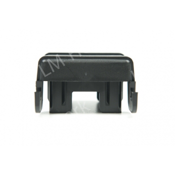 Insteekdop 60/60mm met kapje en haakjes - LM Hekwerk bvba Insteekdop 60/60mm met kapje en haakjes - LM Hekwerk bvba